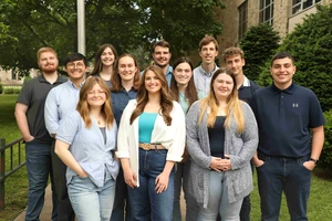 Student journalists from "The Point"